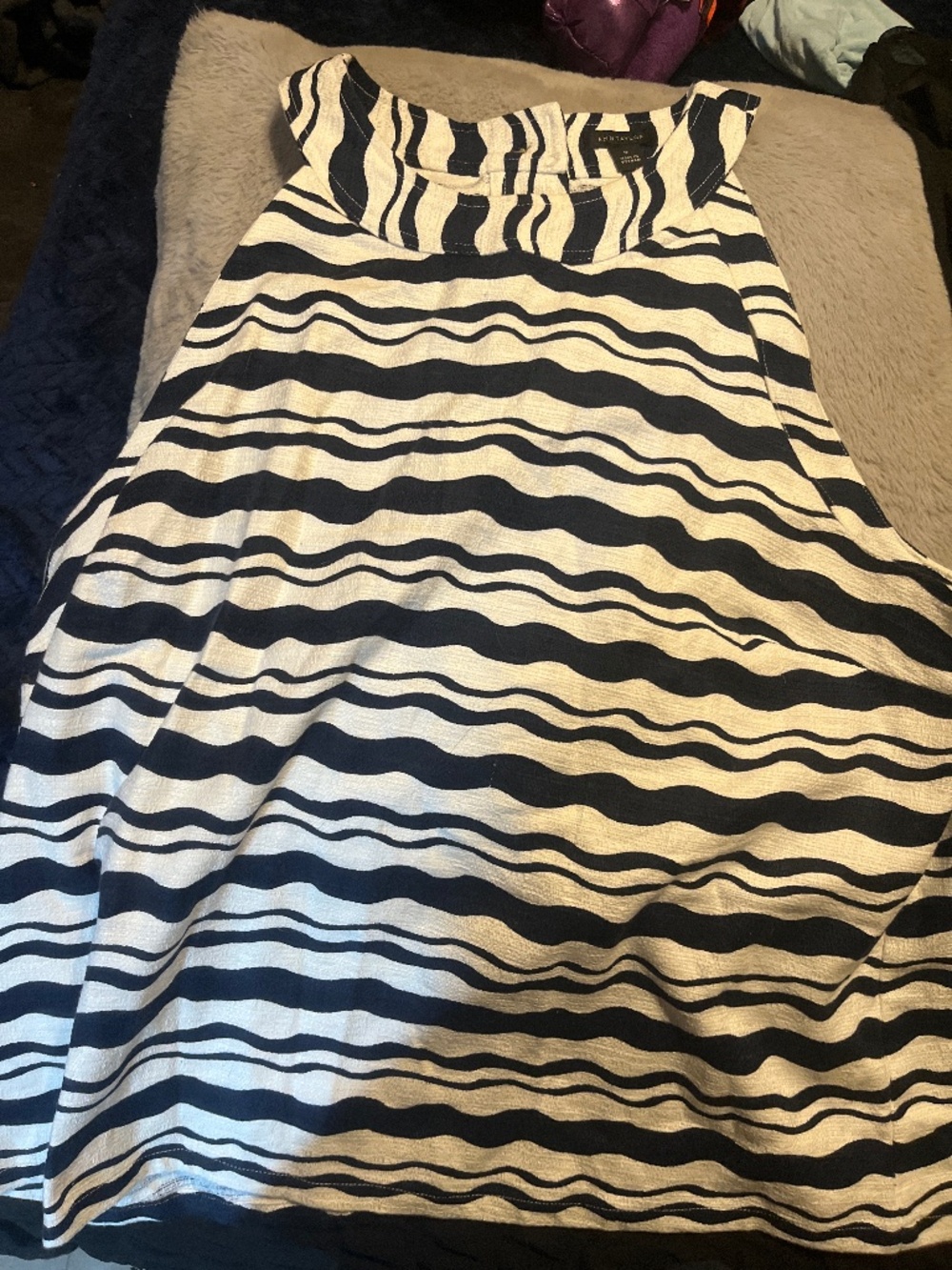 Women’s zebra striped blouse